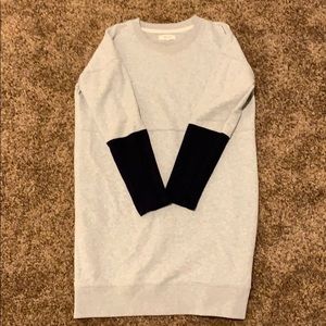 Madewell sweatshirt dress